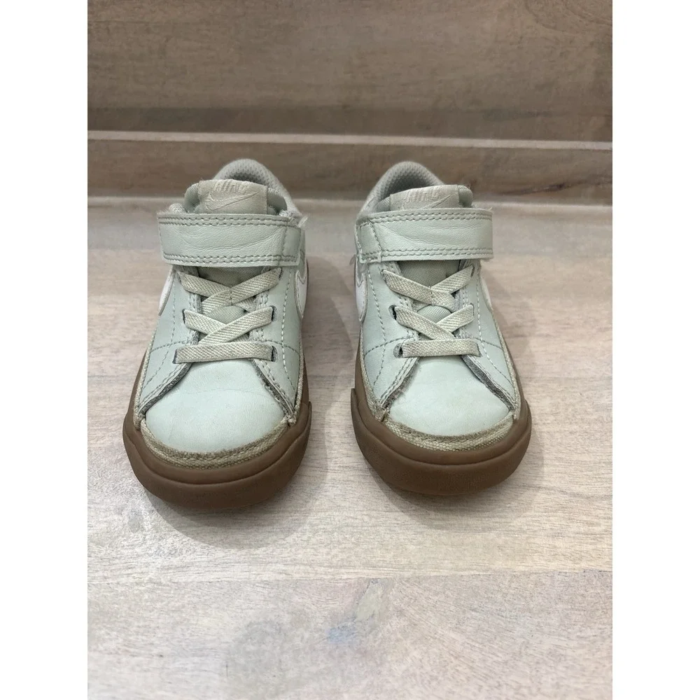 Children Unisex Shoes Nike Kids Court Legacy (Little Kid) Light Green 6c